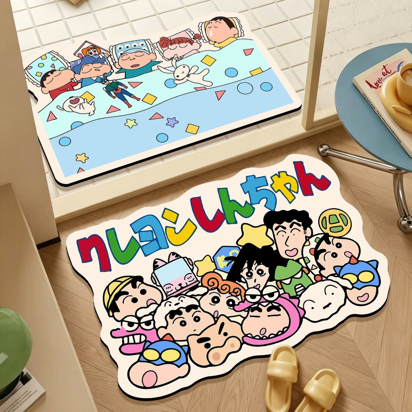 Crayon Shin‑chan Irregular Bat - Home Goods Bathroom Decor recension och pris