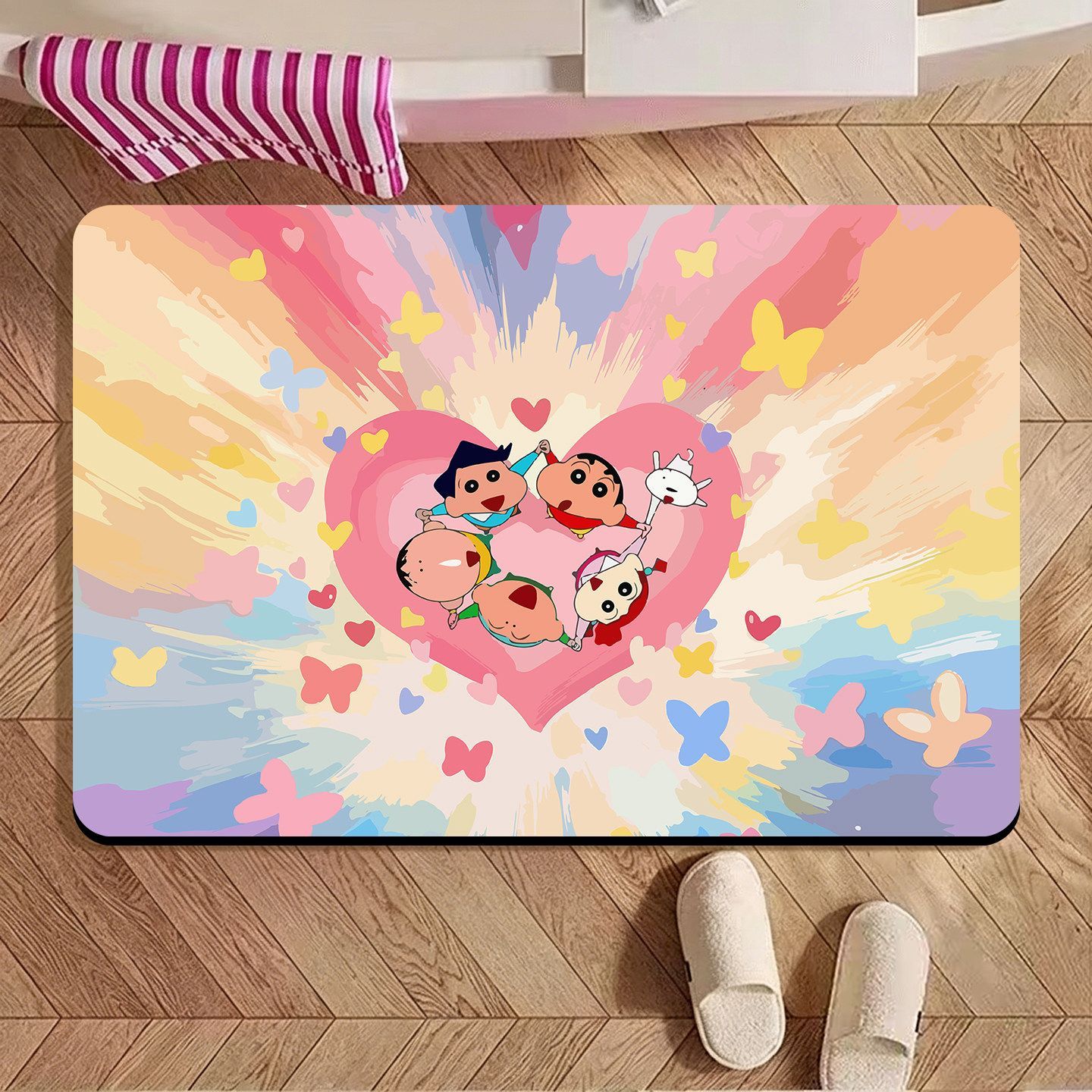 Crayon Shin‑chan Irregular Bat - Home Goods Bathroom Decor recension och pris