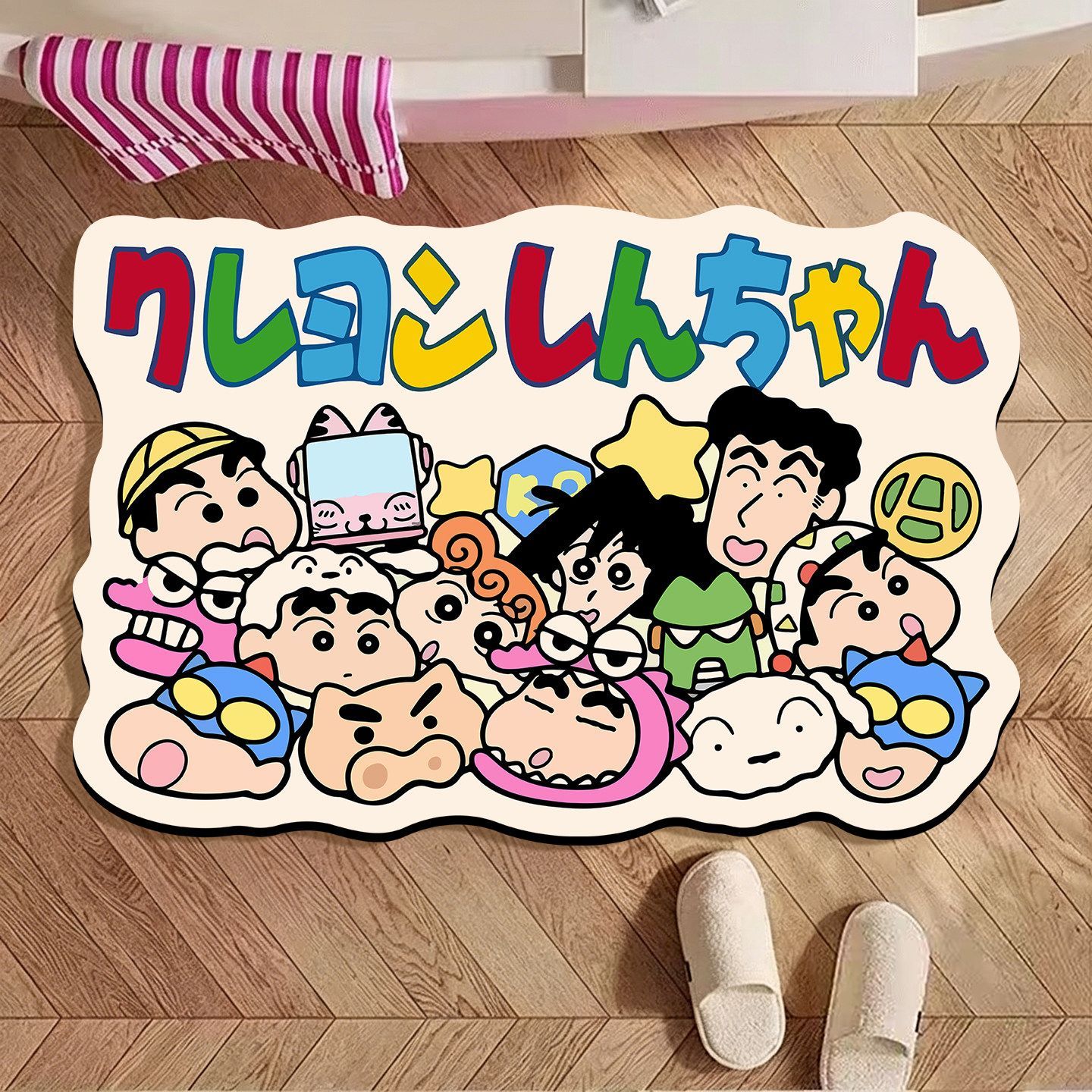 Crayon Shin‑chan Irregular Bat - Home Goods Bathroom Decor recension och pris