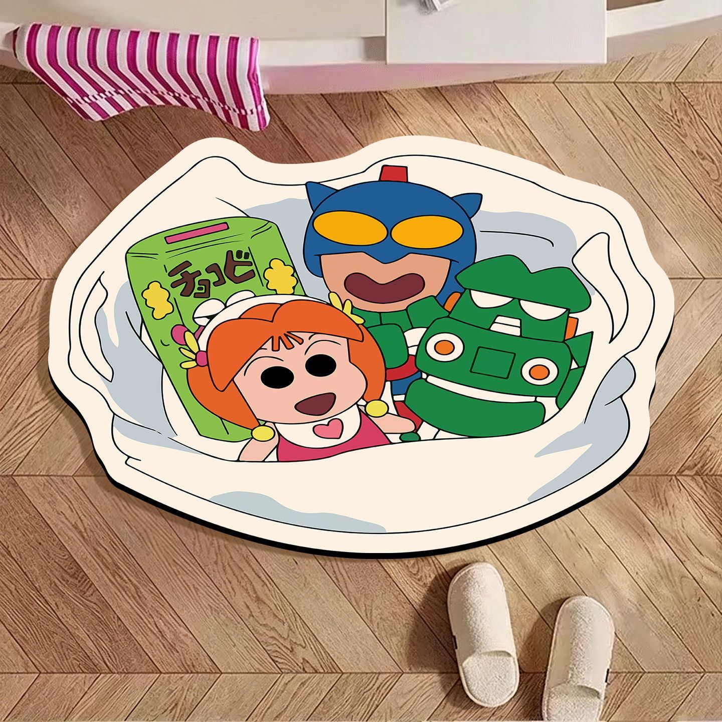 Crayon Shin‑chan Irregular Bat - Home Goods Bathroom Decor recension och pris