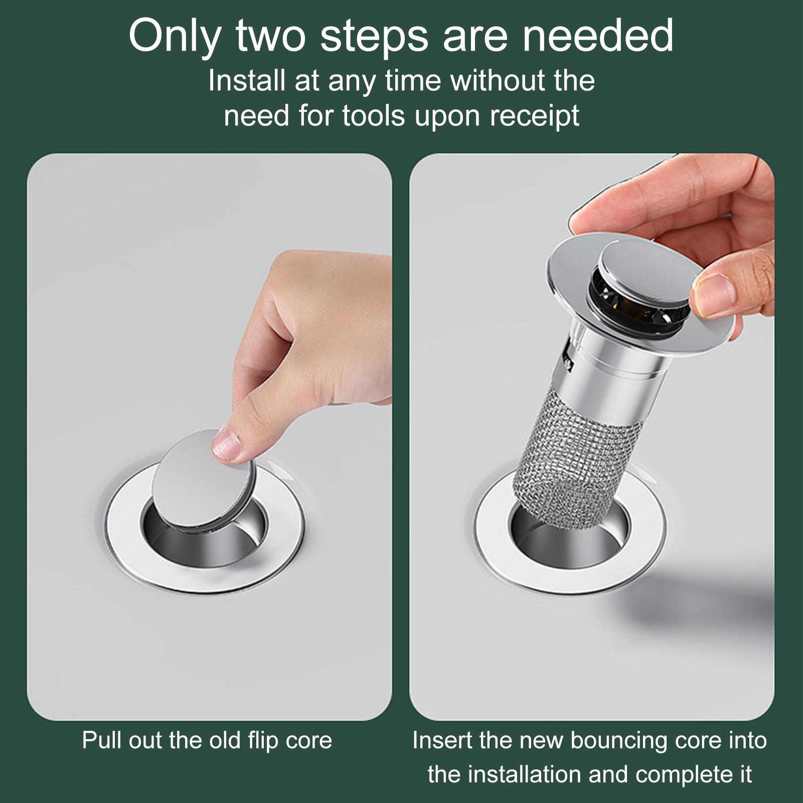 1PCS Washbasin Leak Plug, Stai - Home Bathroom Wash Basin recension och pris