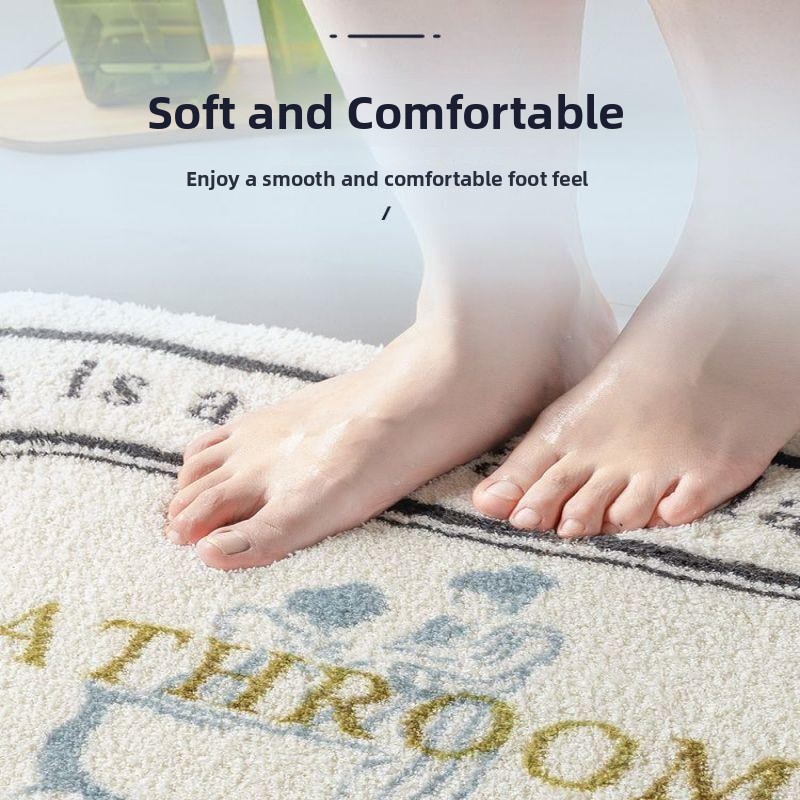 Bathroom Anti-Slip Mat Door Ma - Home Bathroom Mats recension och pris