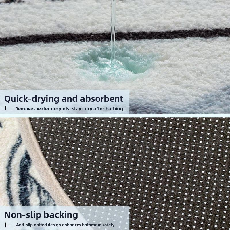 Bathroom Anti-Slip Mat Door Ma - Home Bathroom Mats recension och pris