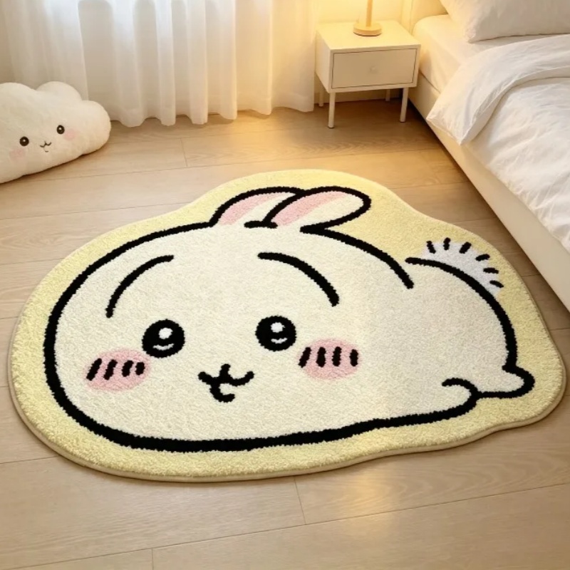 -Chiikawa Cartoon Rug Anime Ha - Home Bathroom Mats recension och pris