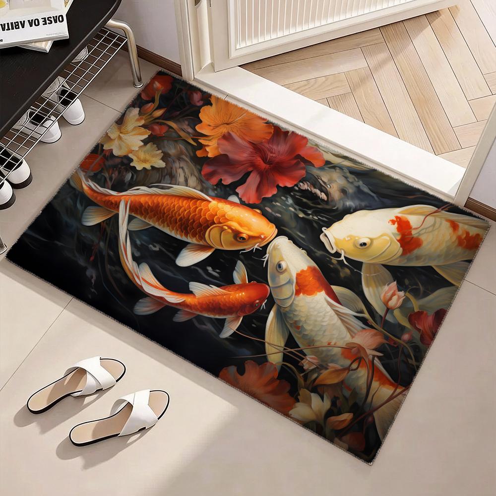 Koi fish that bring you good l - Home Goods Bathroom Decor recension och pris