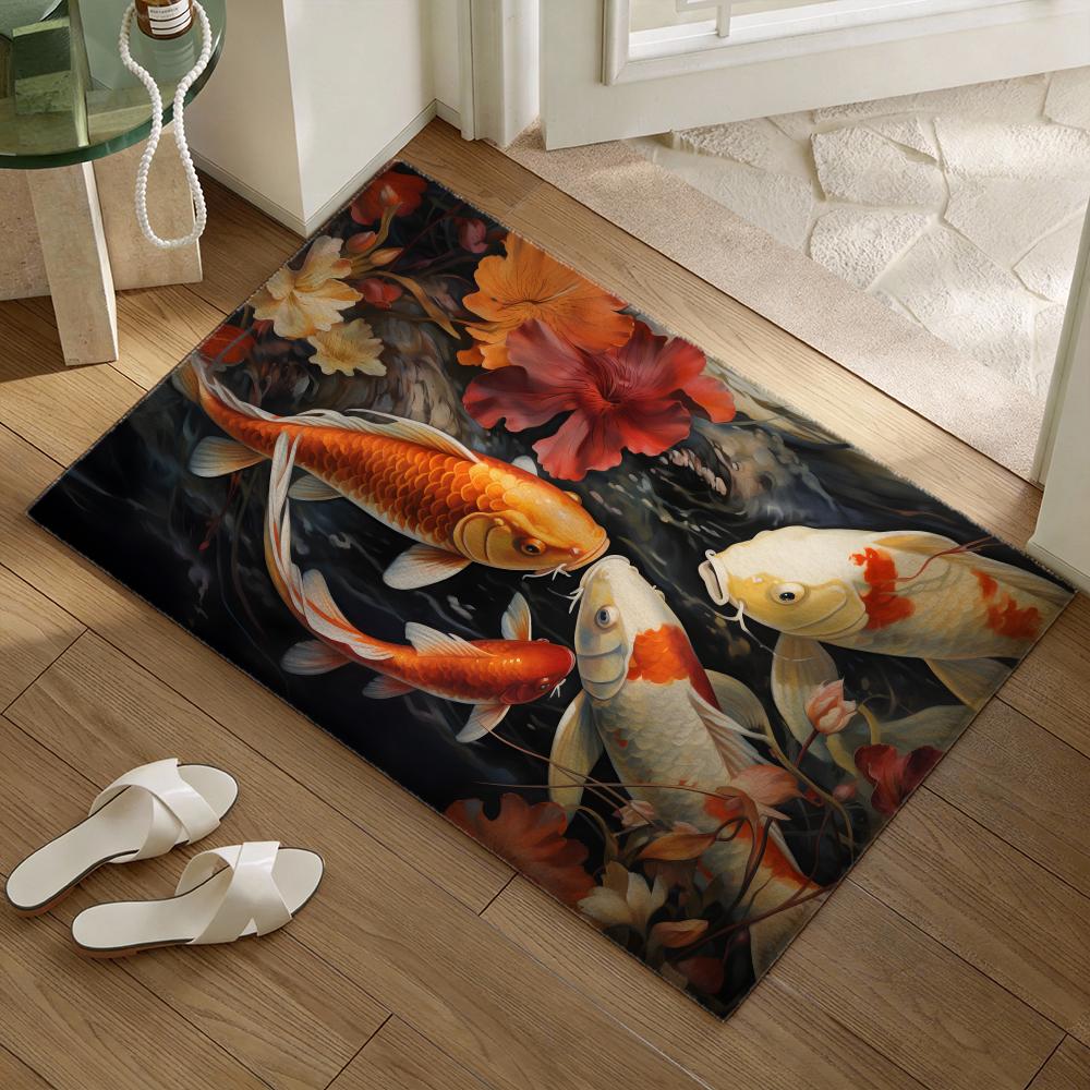 Koi fish that bring you good l - Home Goods Bathroom Decor recension och pris