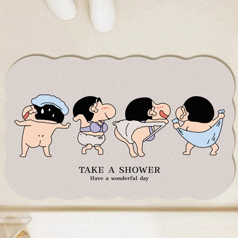 Cartoon Cute Crayon Shin-chan  - Home Bathroom Mats recension och pris