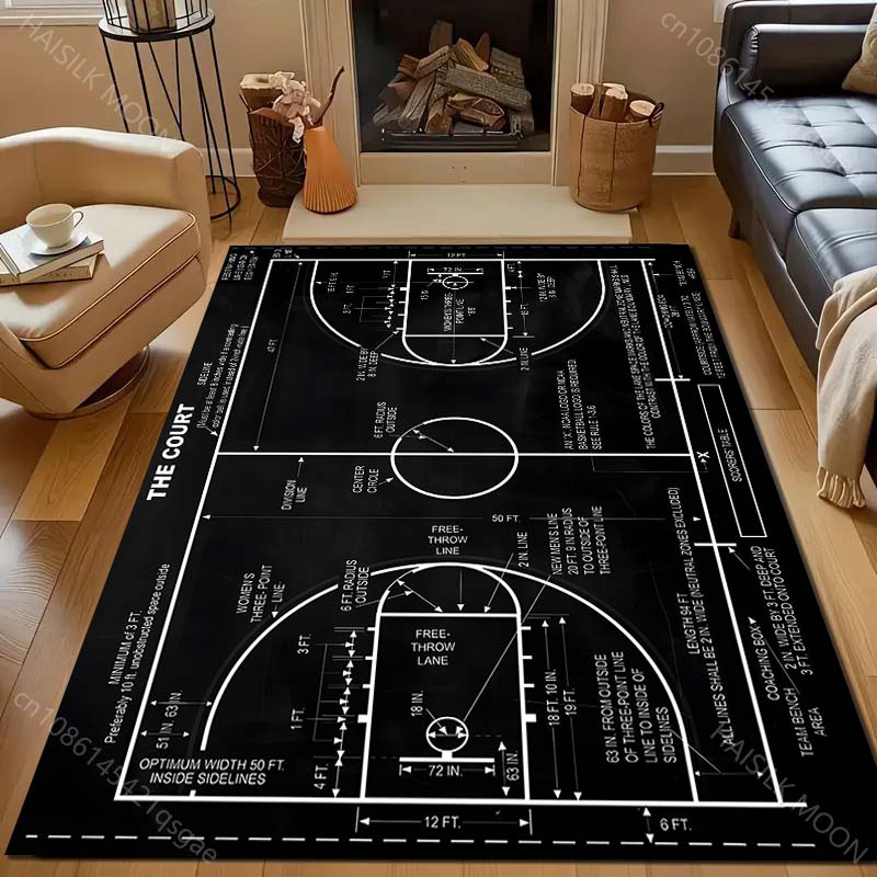 Multiple sizes Basketball Cour - Home Bathroom Layout recension och pris
