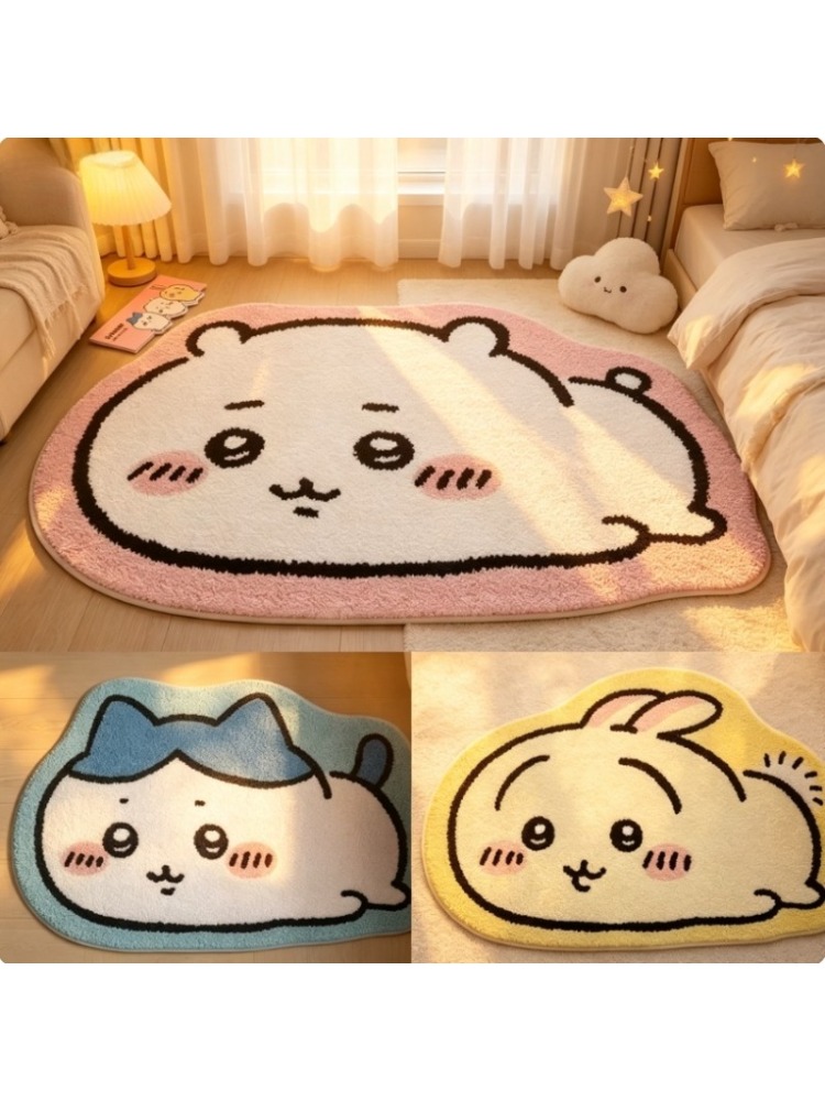 Chiikawa Cartoon Rug Anime Hac - Home Bathroom Mats recension och pris