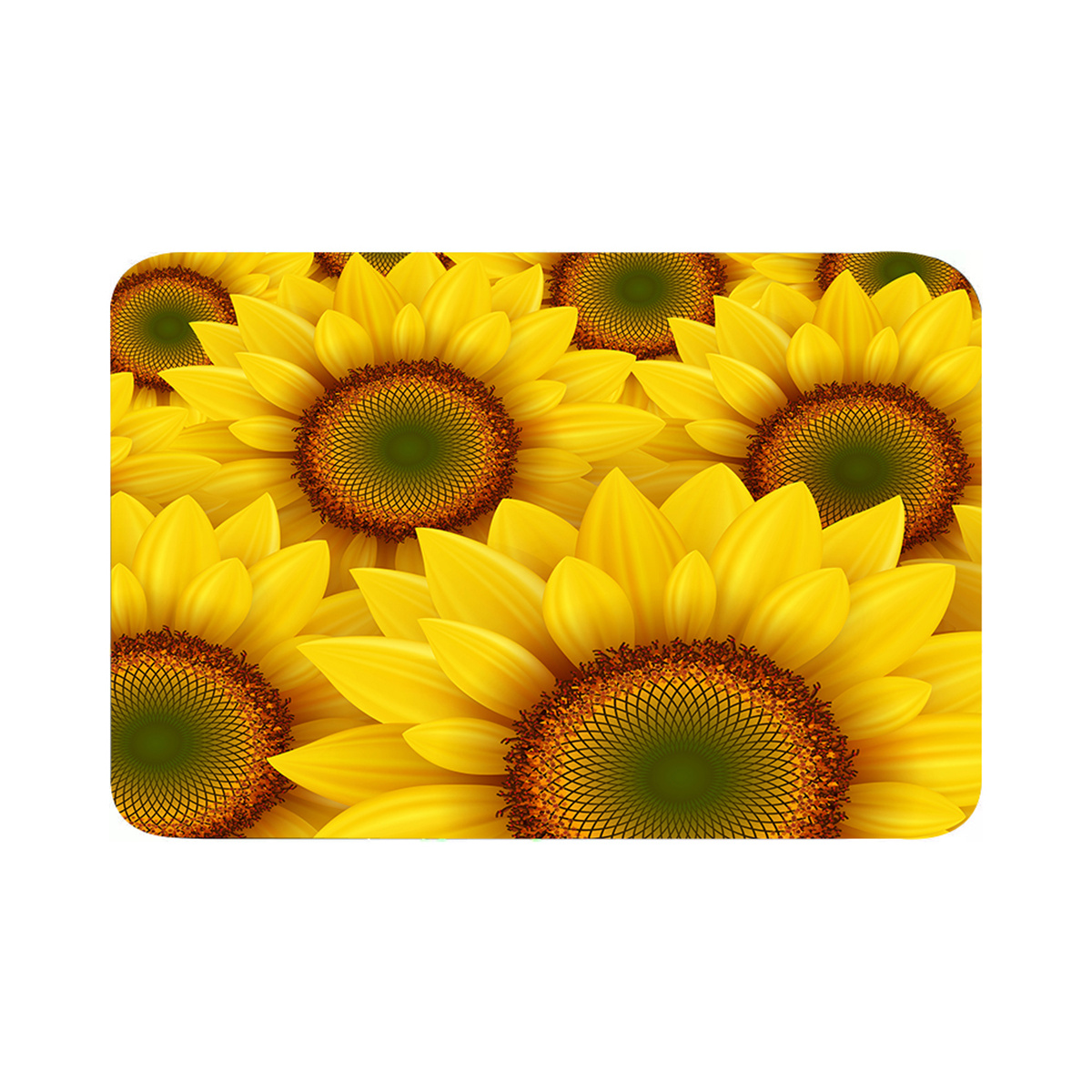 Sunflower Printed Floor Mat, N - Home Bathroom Layout recension och pris