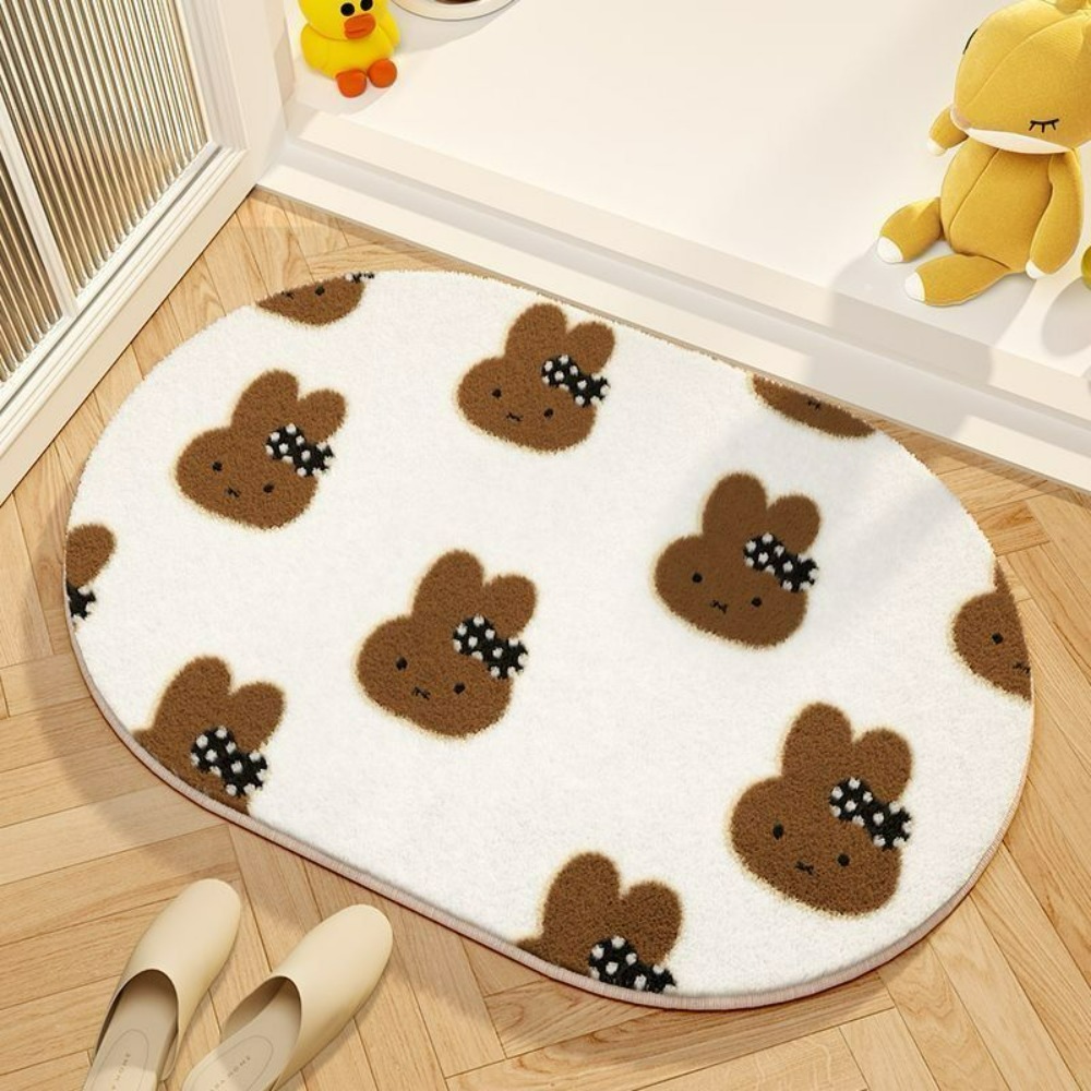 Miffy Cartoon Floor Mat Soft I - Home Goods Bathroom Decor recension och pris