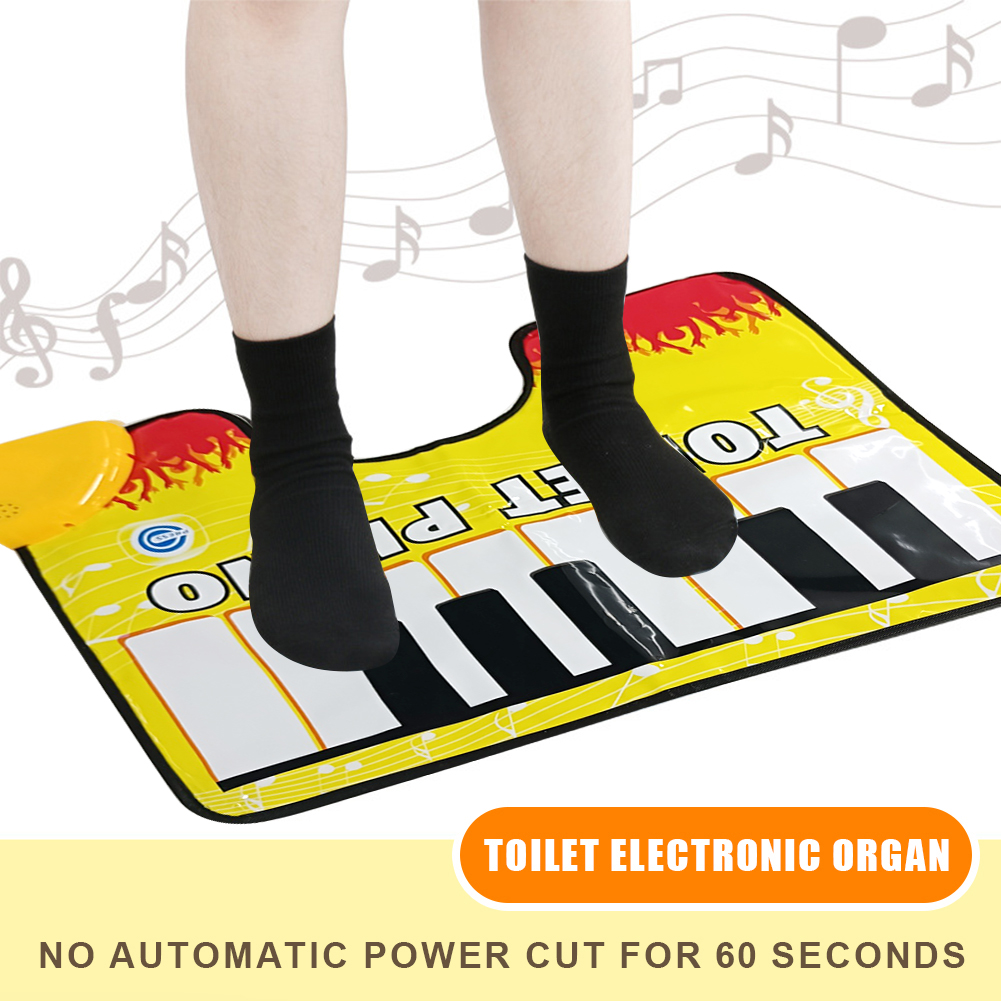 Toilet Piano Mat Novelty Potty - Home Bathroom Mats recension och pris