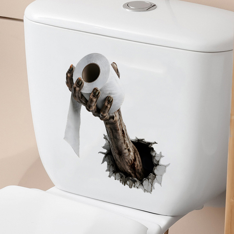 Horror Claw Hand Toilet Lid De - Home Bathroom Layout recension och pris