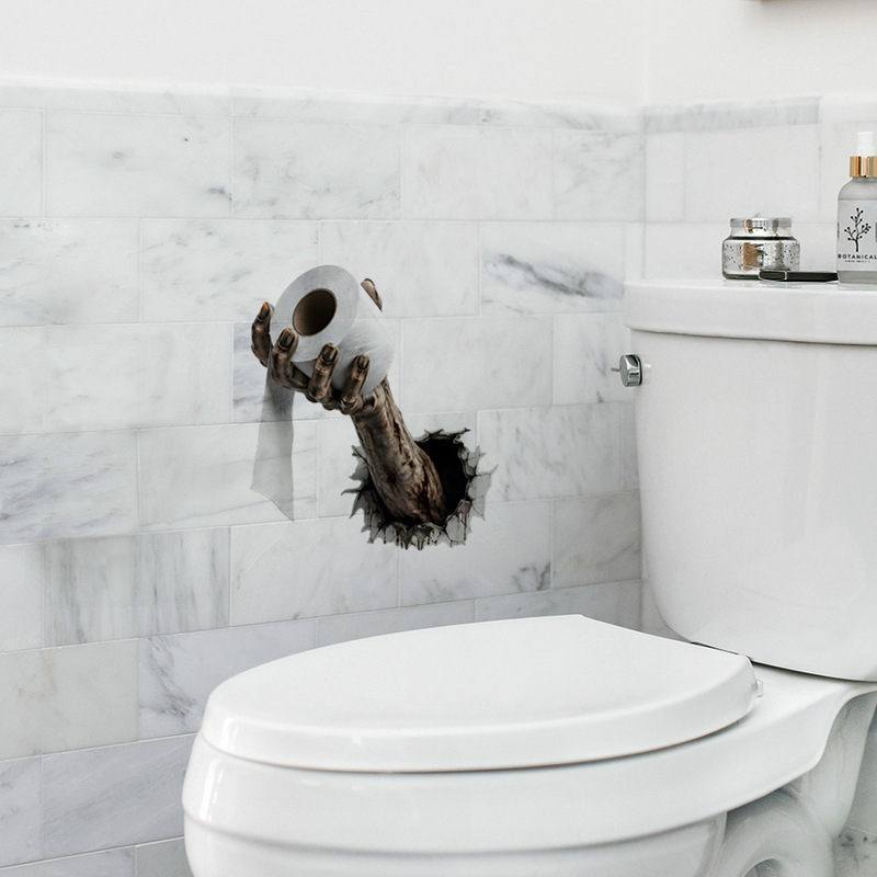 Horror Claw Hand Toilet Lid De - Home Bathroom Layout recension och pris
