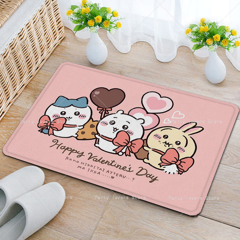 Anime Chiikawas Flannel Carpet - Home Bathroom Mats recension och pris