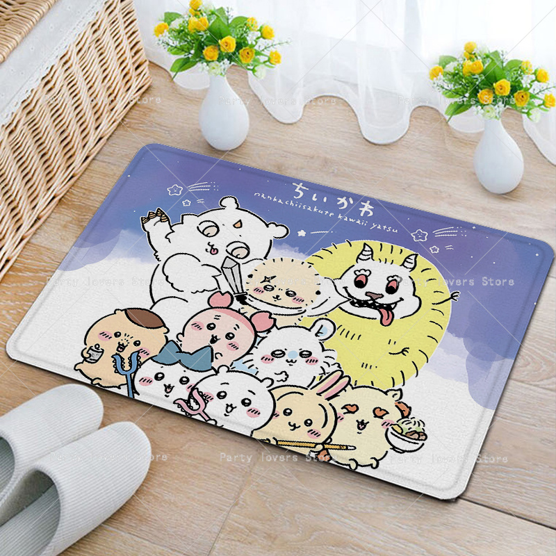 Anime Chiikawas Flannel Carpet - Home Bathroom Mats recension och pris