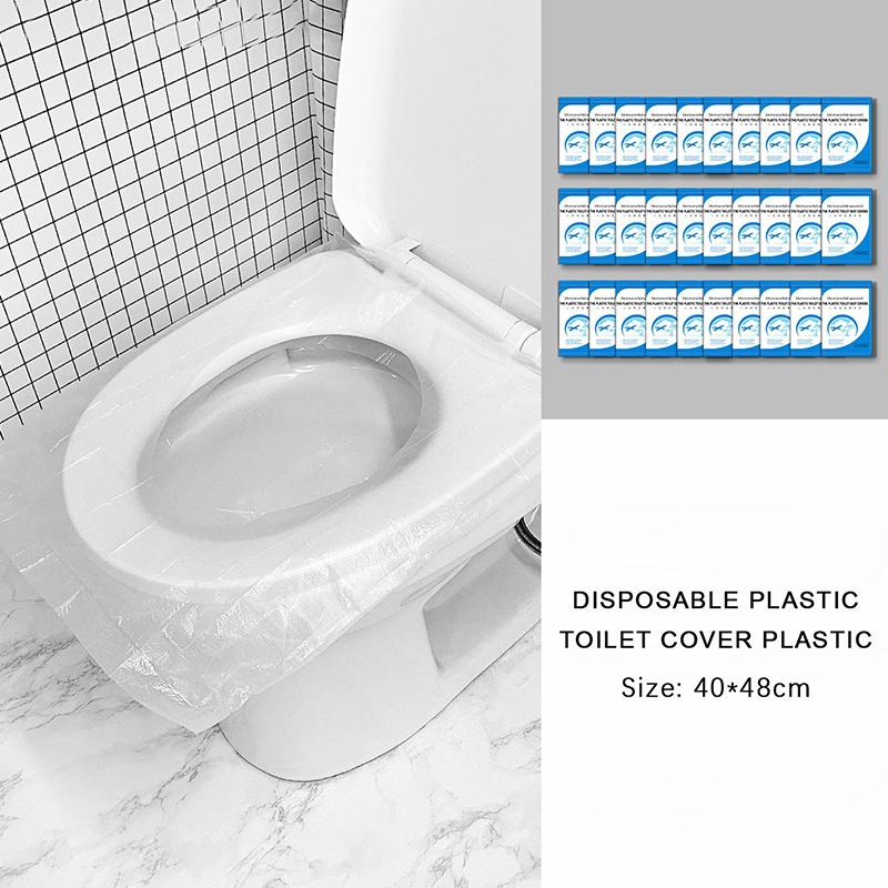 50Pcs Toilet Seat Cover Toilet - Home Bathroom Mats recension och pris