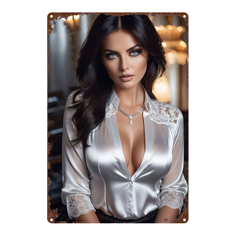 2D Metal Wall Art for Women -  - Home Bathroom Wall Decor recension och pris