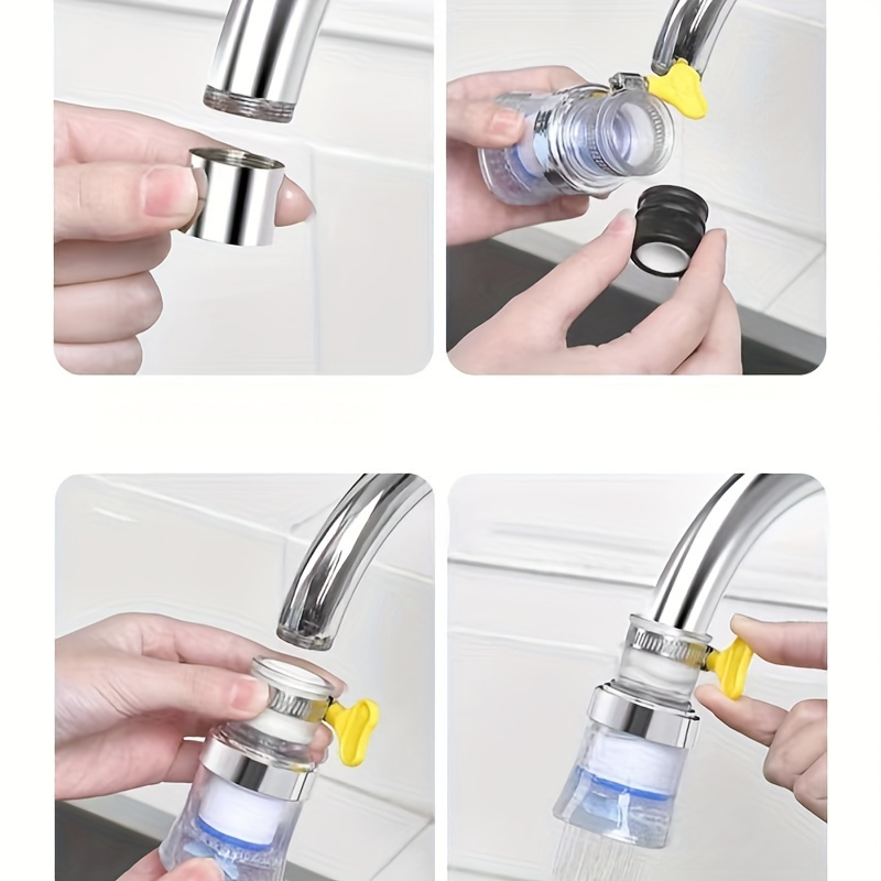 1pc Universal Interface Faucet - Home Bathroom Water Filter recension och pris