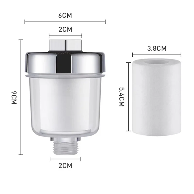 Universal Faucet Filter PP Cot - Home Bathroom Water Filter recension och pris