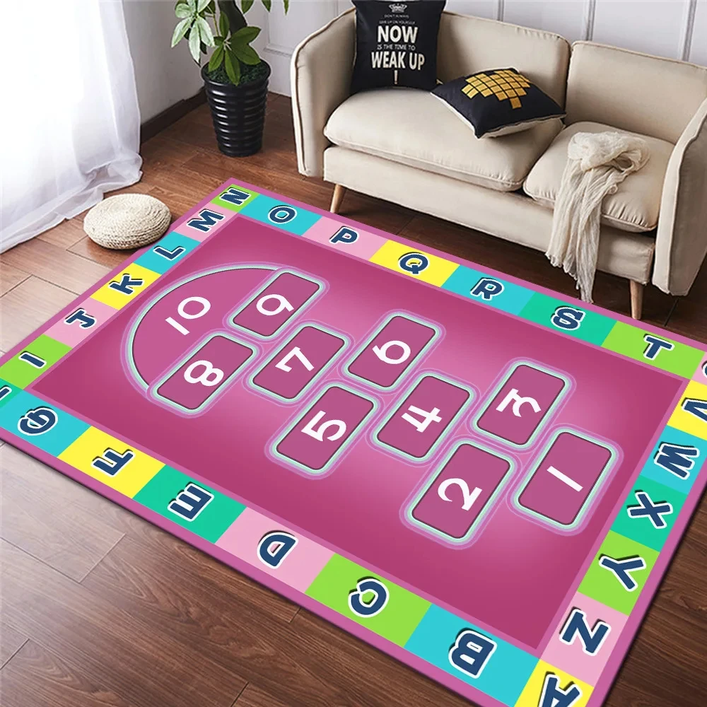 Cartoon Hopscotch Number Patte - Home Bathroom Layout recension och pris