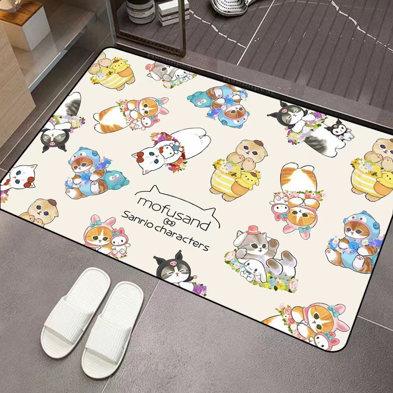 Mofusand Cartoon Diatom Mud Ab - Home Bathroom Mats recension och pris