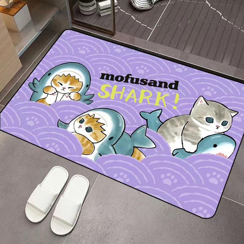 Mofusand Cartoon Diatom Mud Ab - Home Bathroom Mats recension och pris