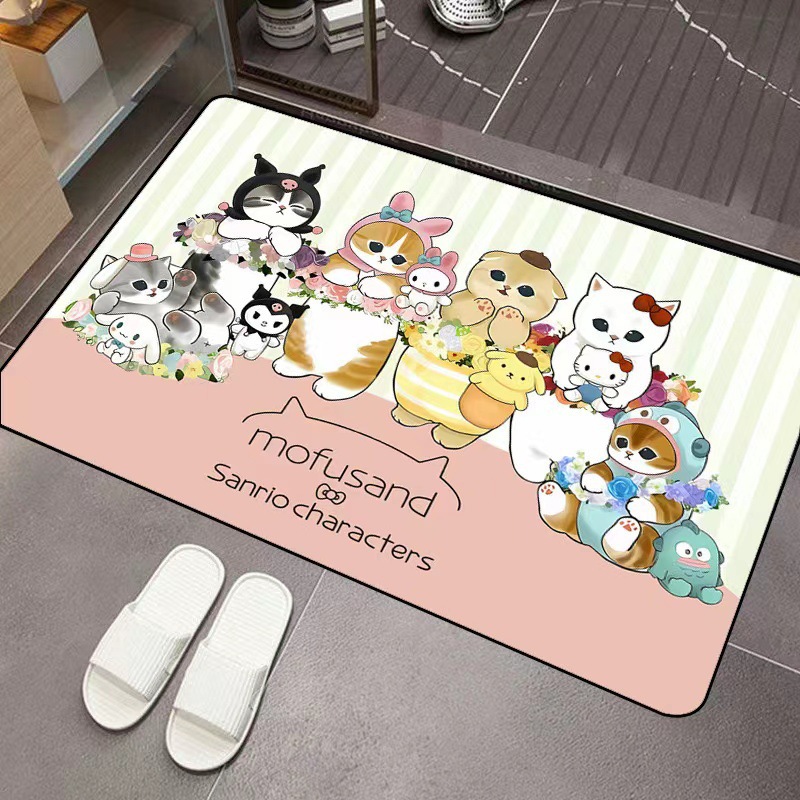 Mofusand Cartoon Diatom Mud Ab - Home Bathroom Mats recension och pris