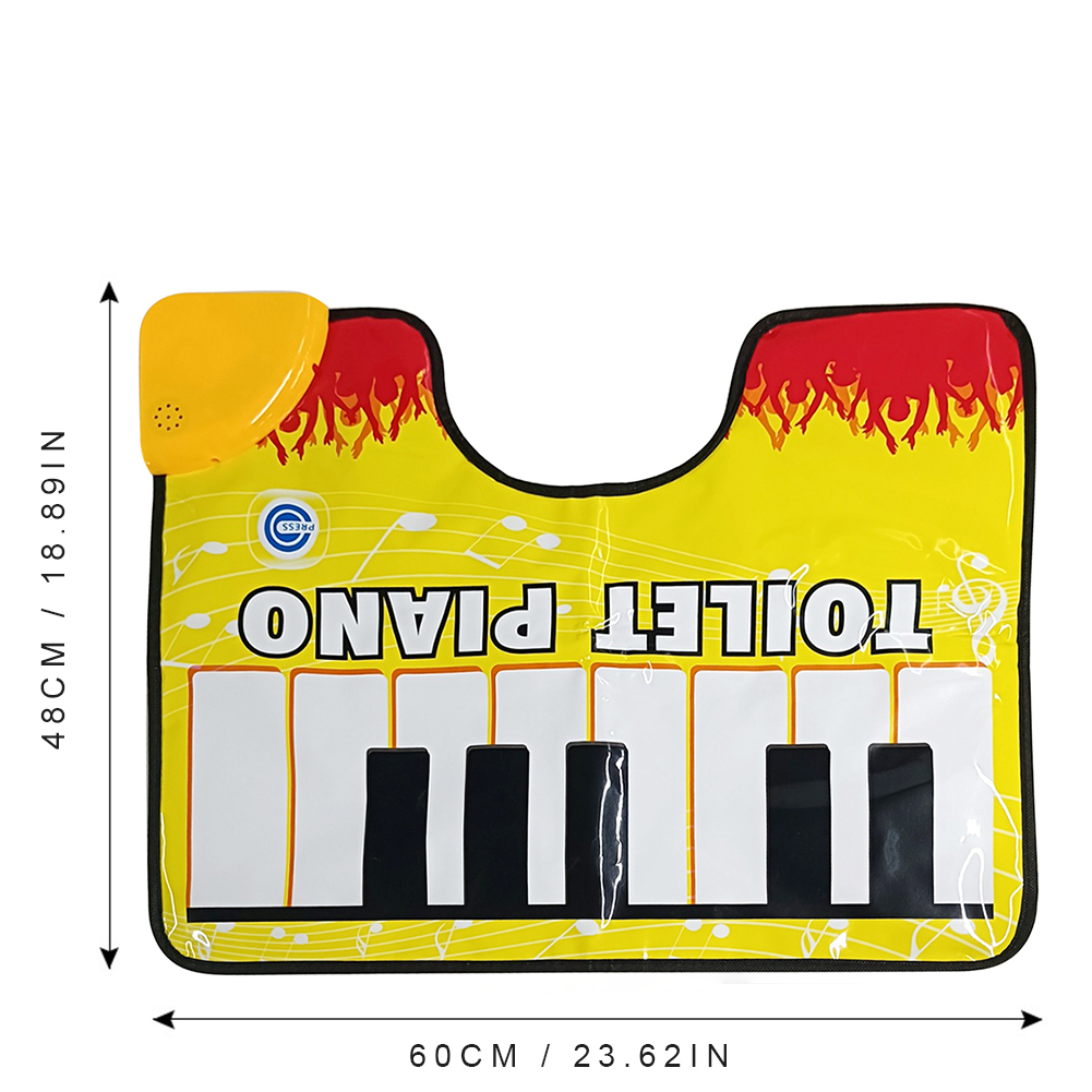 Toilet Piano Mat Novelty Potty - Home Bathroom Mats recension och pris