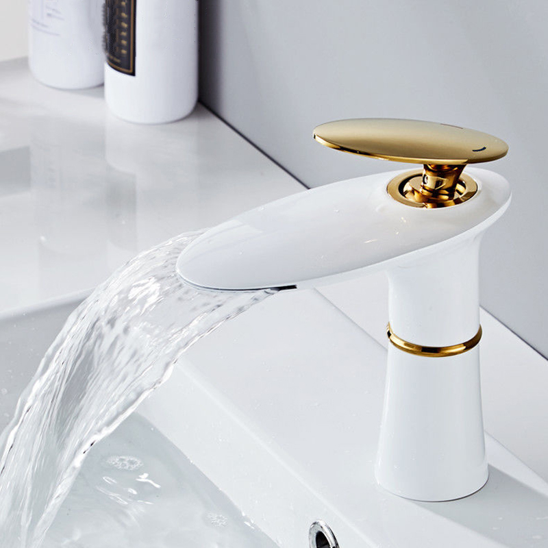 Waterfall Basin Faucet White G - Home Hardware Bathroom Sinks recension och pris